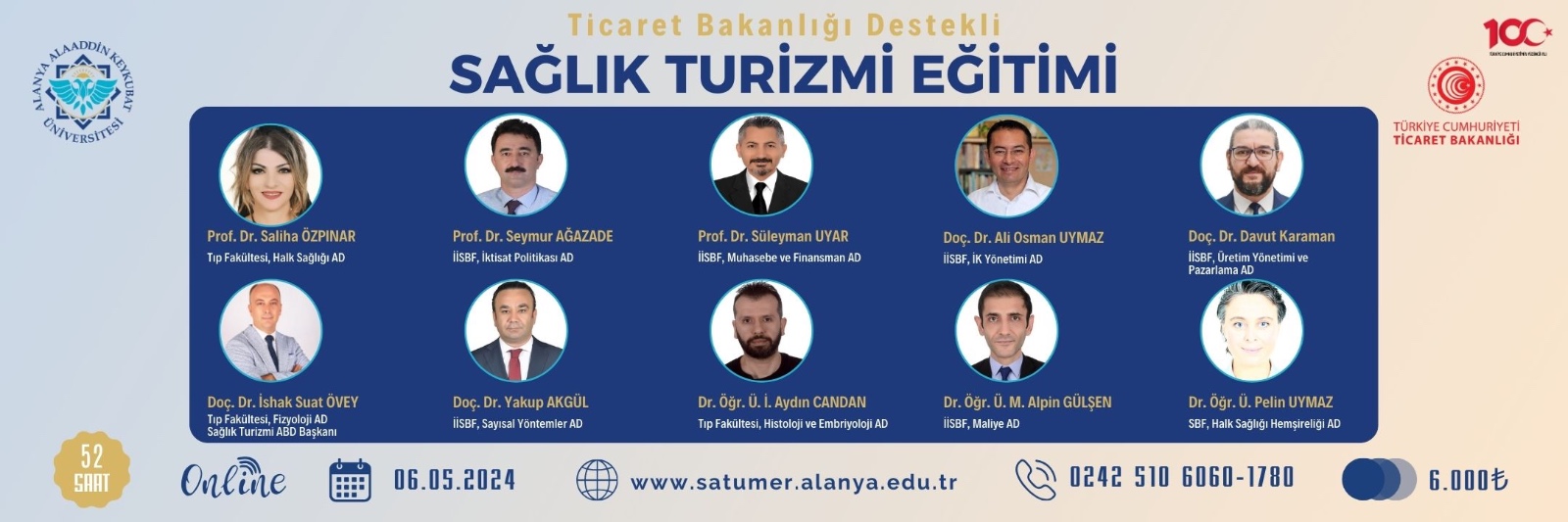 Sertifikalı online eğitim başlıyor.